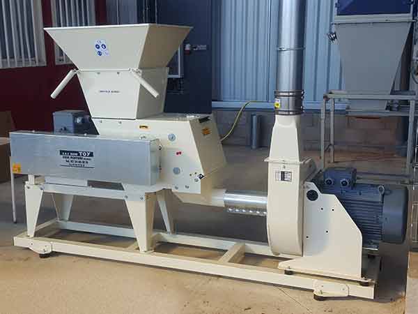 Combi junior TOY Group coupling 2 TOY shredders