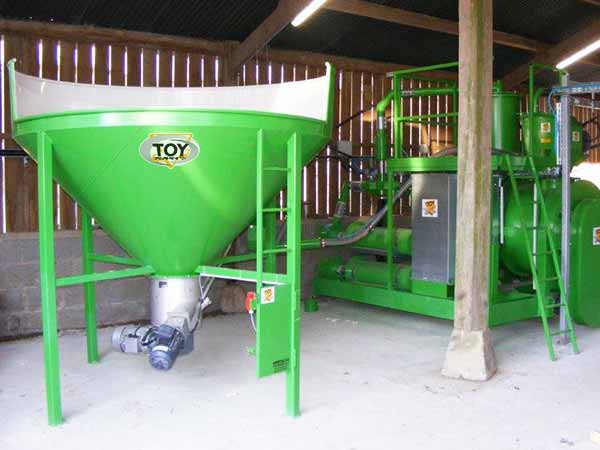 Storage and recovery of Distri Corn TOY corn