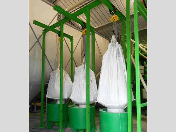 TOY Storage: Laderahmen für Big-Bags Ausführung Palan oder Hubwagen