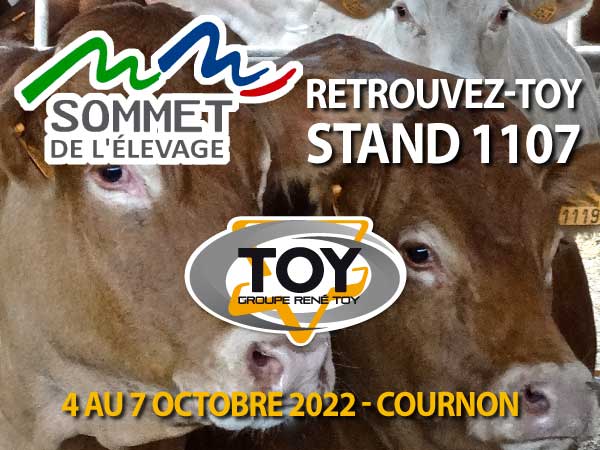 Sommet 2022 Groupe TOY stand extérieur 1107