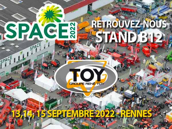 Space 2022 TOY Stand ext B12 Allée B