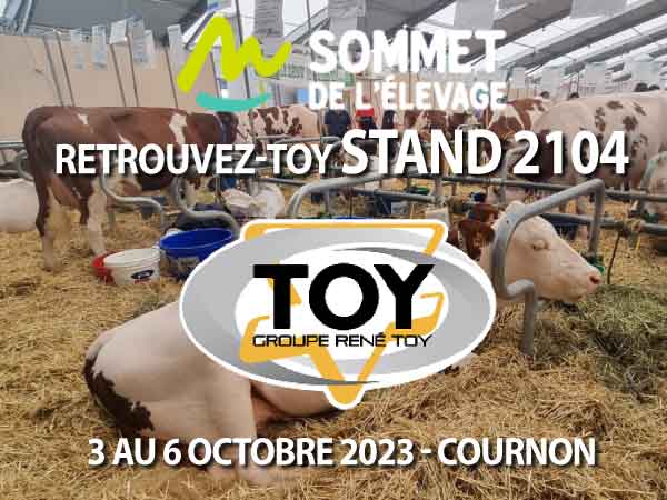 Sommet 2023 Groupe TOY stand extérieur 2104