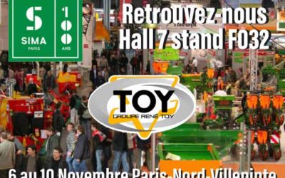 SIMA 2022 Groupe TOY Hall 7 stand F032