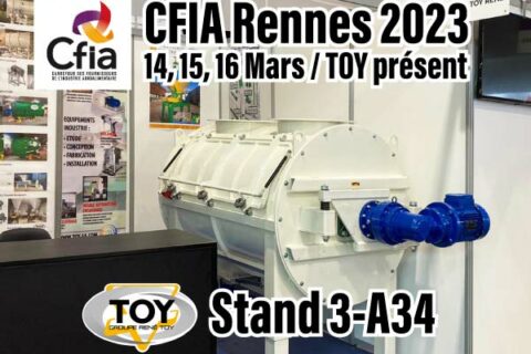 CFIA 2023 Groupe TOY Stand 3-A34